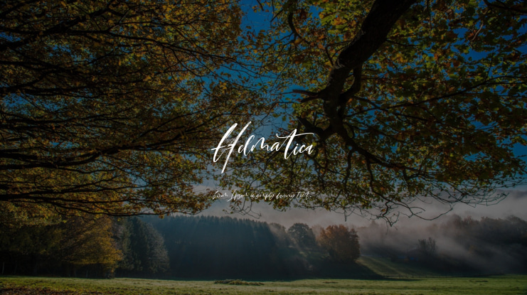Helmatica Font