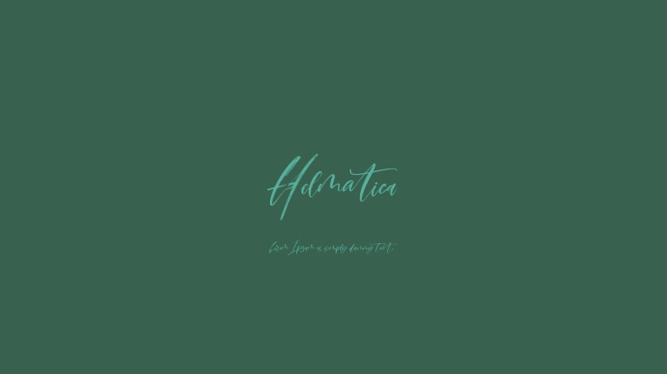 Helmatica Font