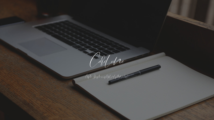 Caretune Font