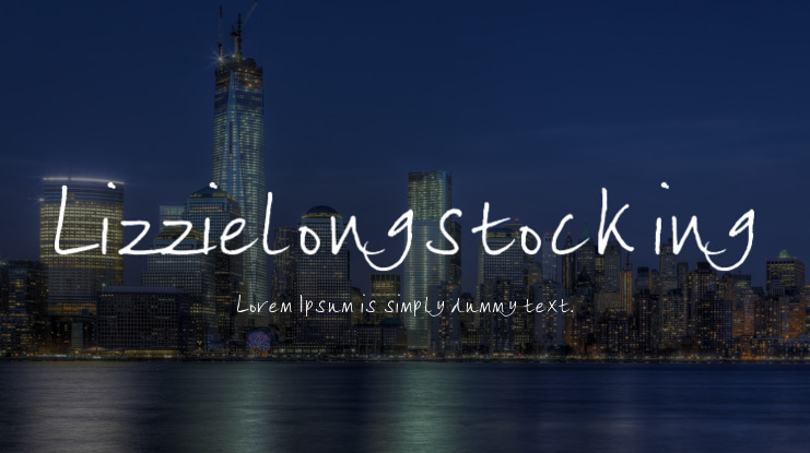 Lizzielongstocking Font