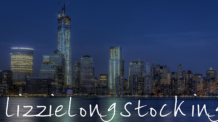 Lizzielongstocking Font