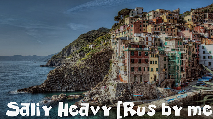 Saliy Heavy Font