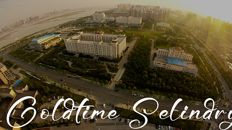 Goldtime Selindry Font