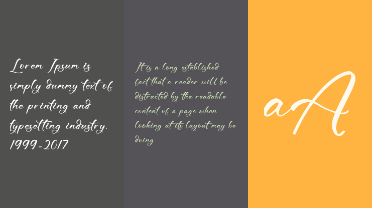 Goldtime Selindry Font