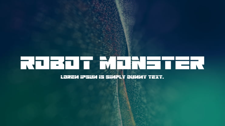 Robot Monster Font Family
