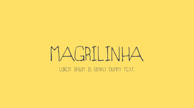 Magrilinha Font