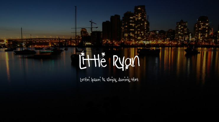Little Ryan Font Family