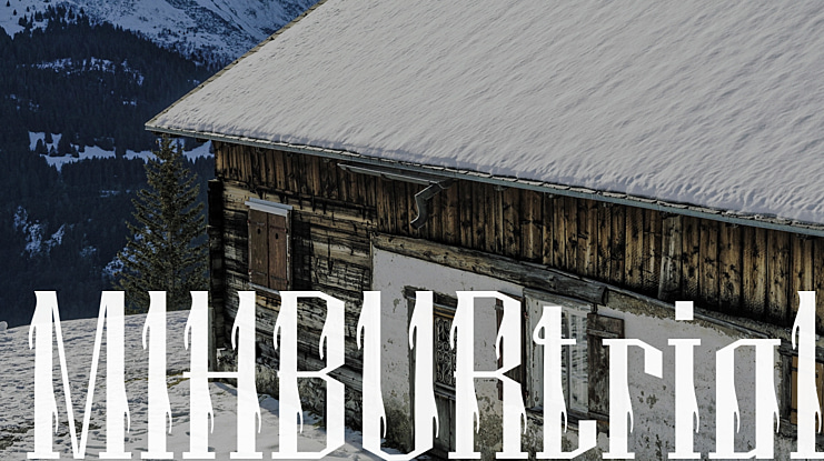 MIHBURtrial Font