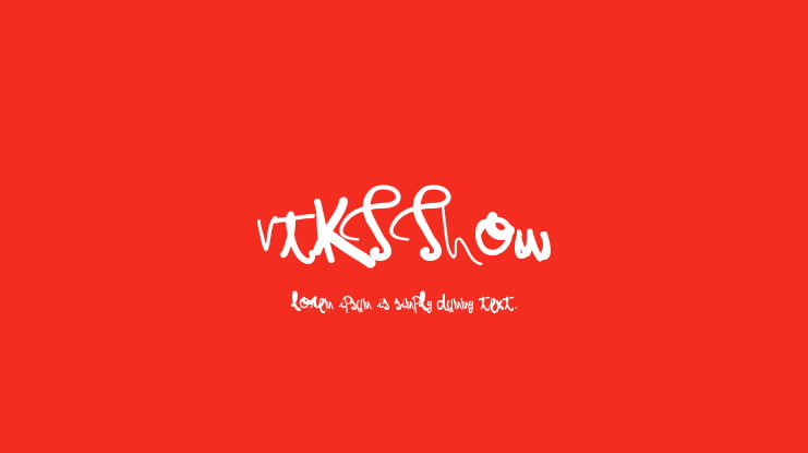 VTKS Show Font