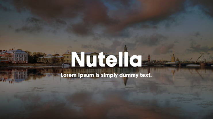 Nutella Font