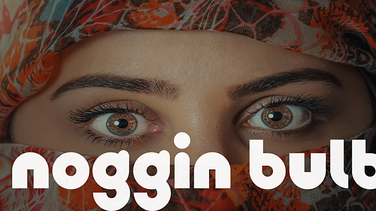 Noggin Bulb Font