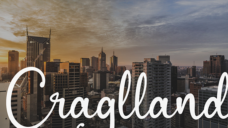 Craglland Font