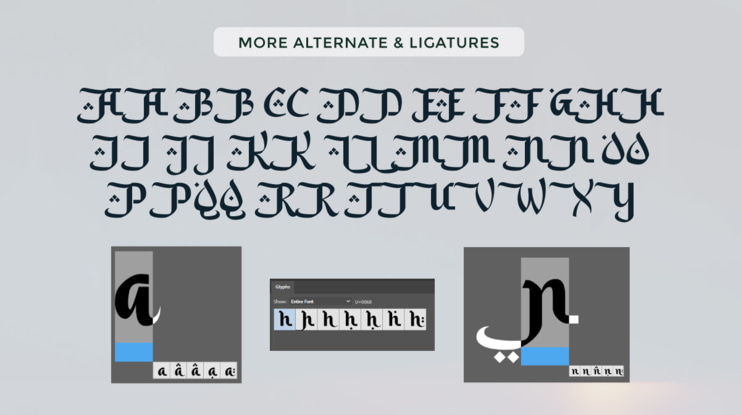 Saleha An Arabic Font Style