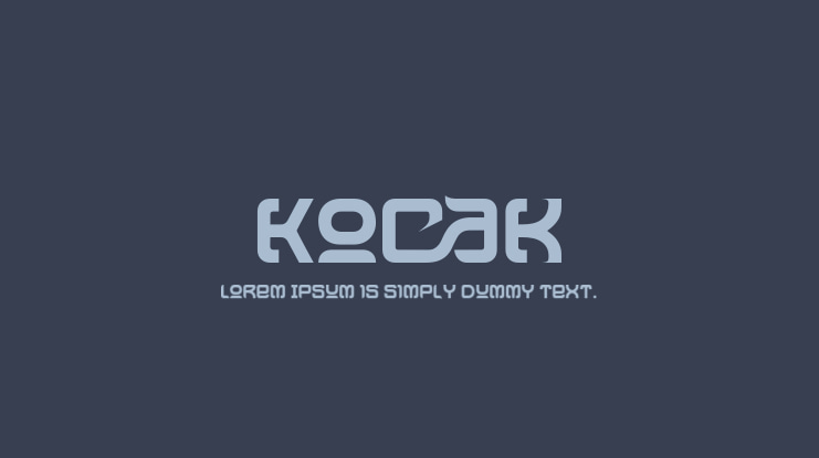 Kocak Font