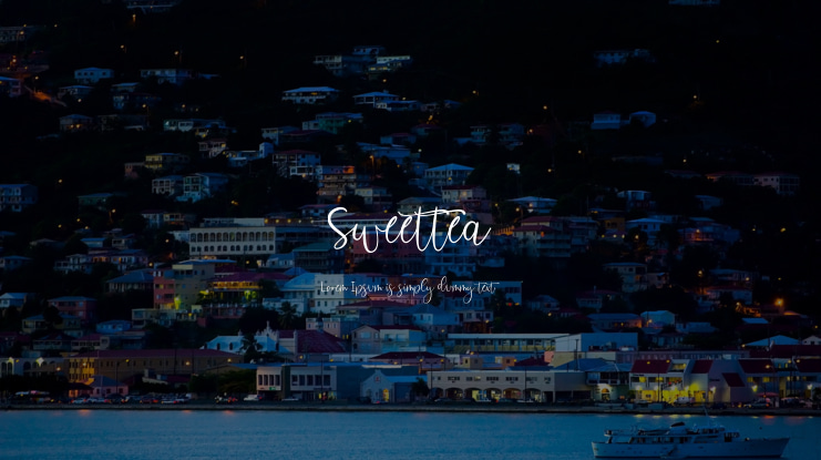 Sweettea Font