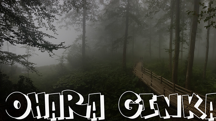 OHARA GINKA Font