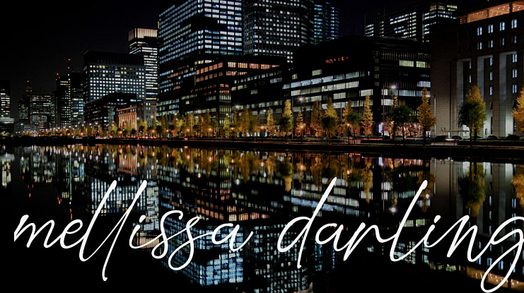 mellissa darling Font