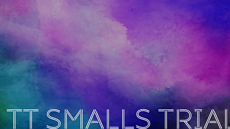 TT Smalls Trial Font Family