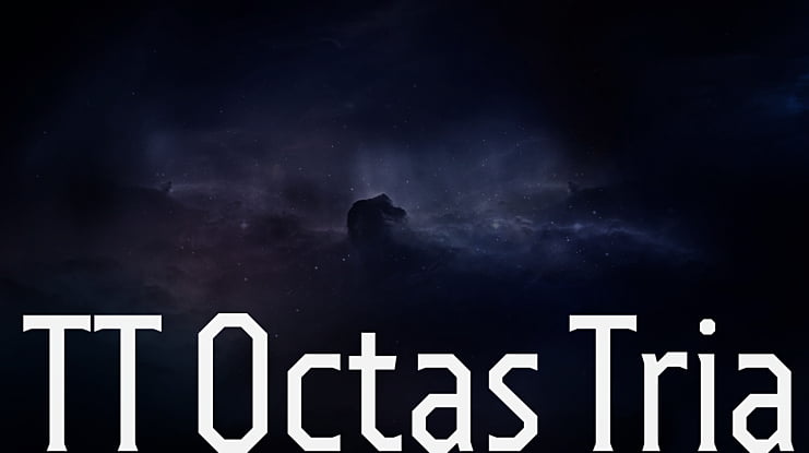 TT Octas Trial Font Family