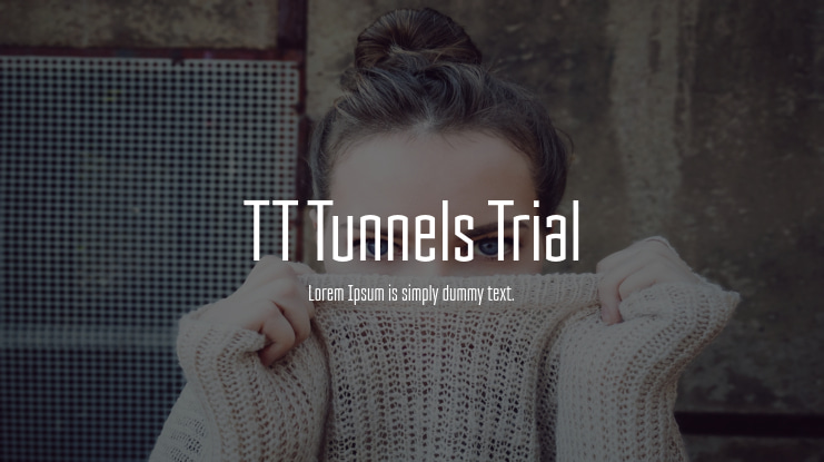 TT Tunnels Trial Font Family