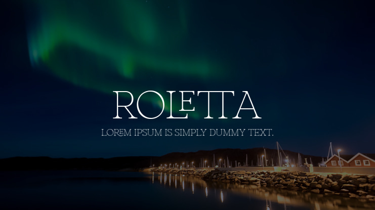 Roletta Font