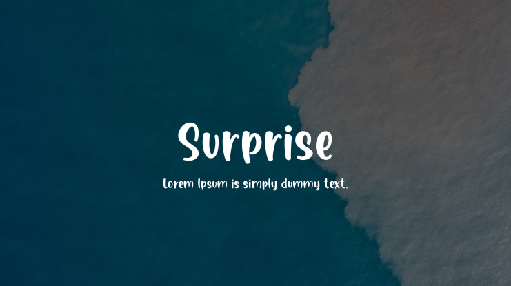 Surprise Font