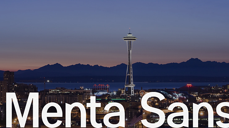 Menta Sans Font Family