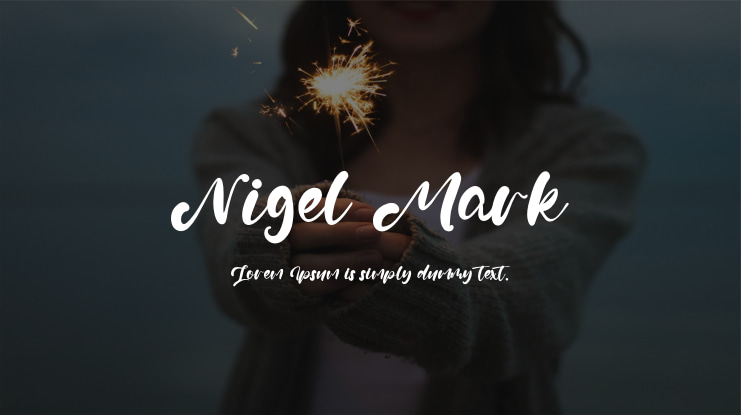 Nigel Mark Font