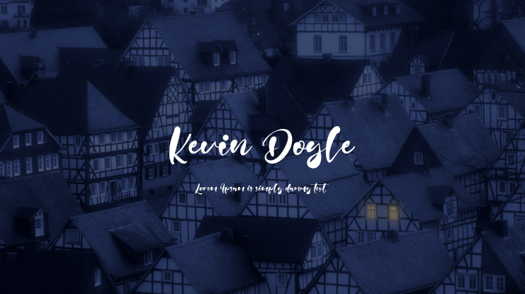 Kevin Doyle Font