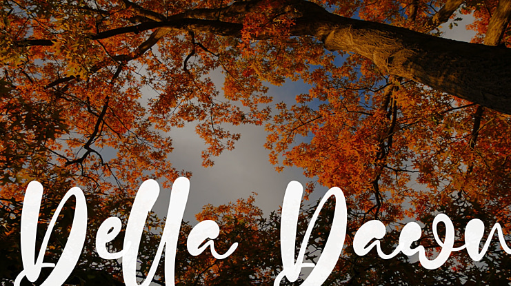 Della Dawn Font