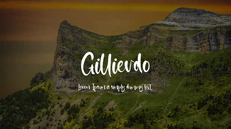 Gillierdo Font