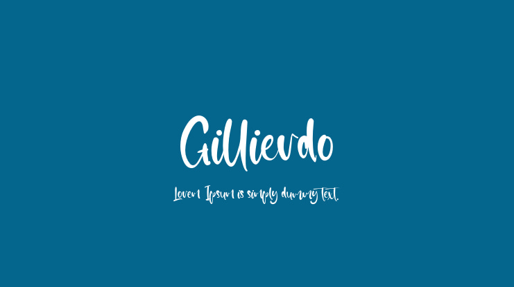 Gillierdo Font