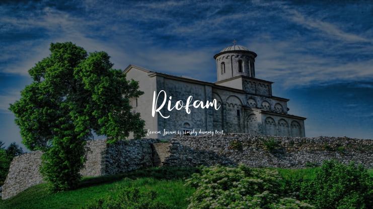 Riofam Font