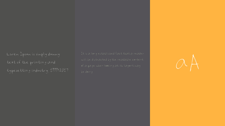 Shaynes Handwriting Font