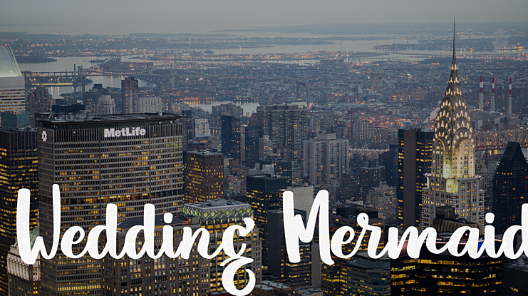 Wedding Mermaid Font