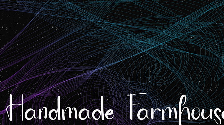 Handmade Farmhouse Font