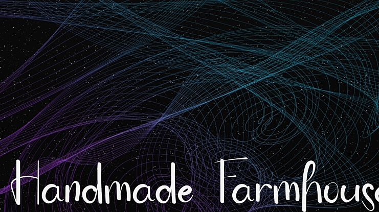 Handmade Farmhouse Font
