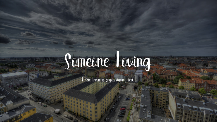 Someone Loving Font