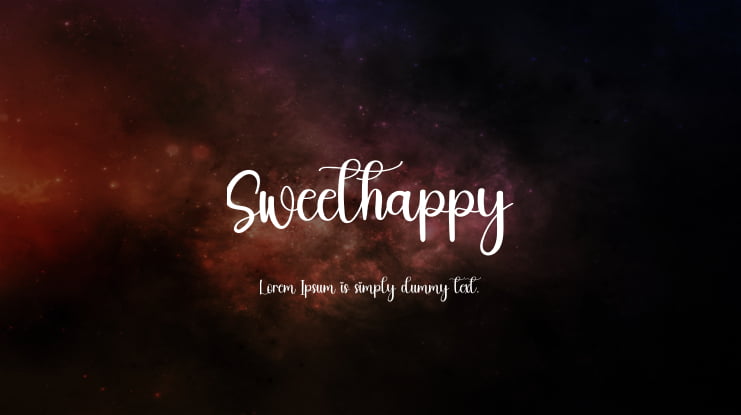 Sweethappy Font
