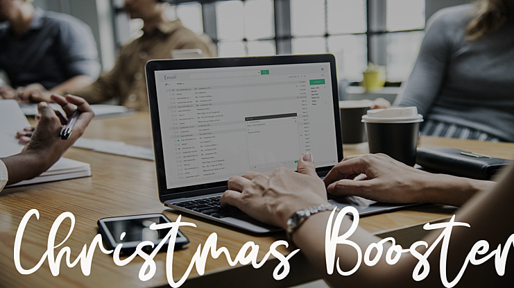 Christmas Booster Font