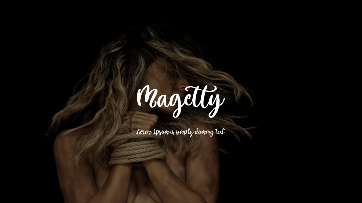 Magetty Font