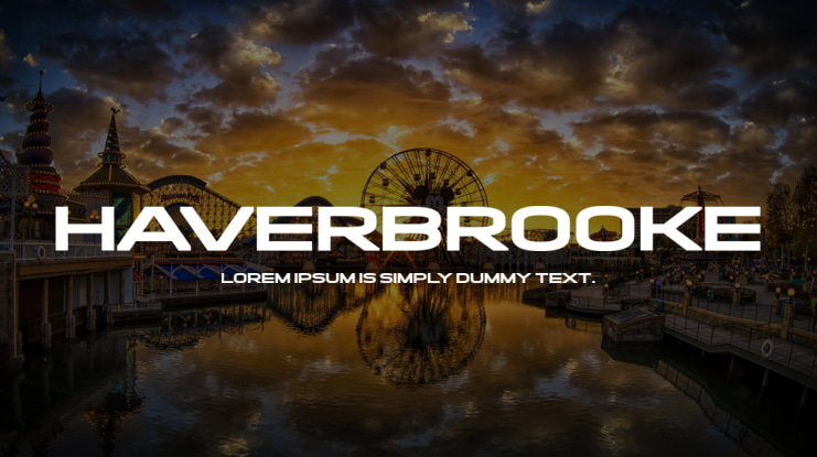 Haverbrooke Font Family