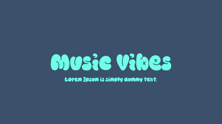Music Vibes Font