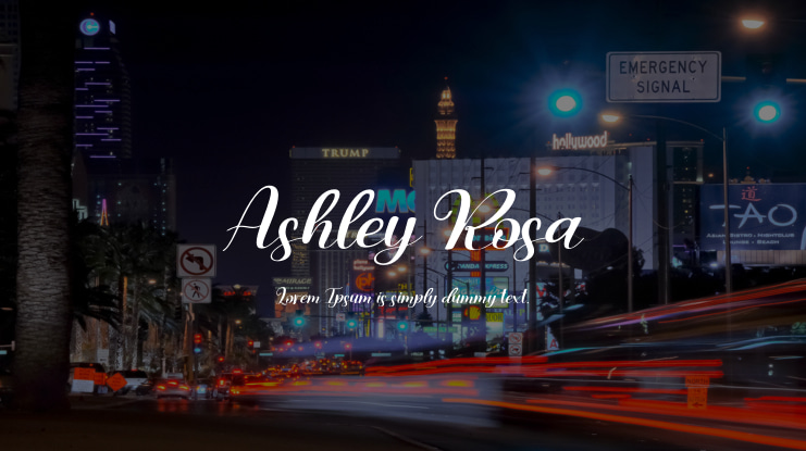Ashley Rosa Font