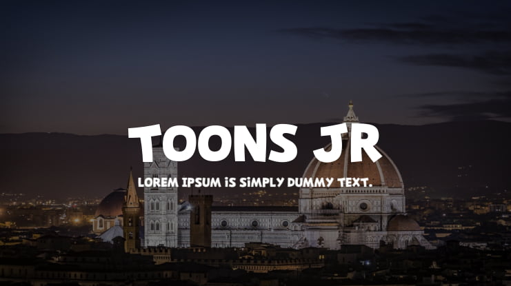 Toons Jr Font