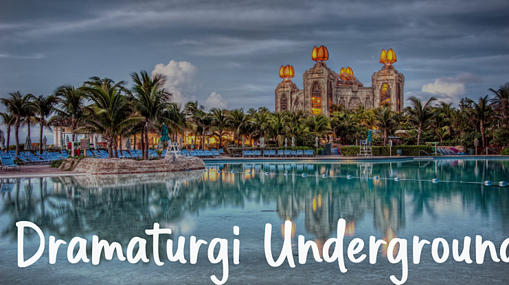 Dramaturgi Underground Font