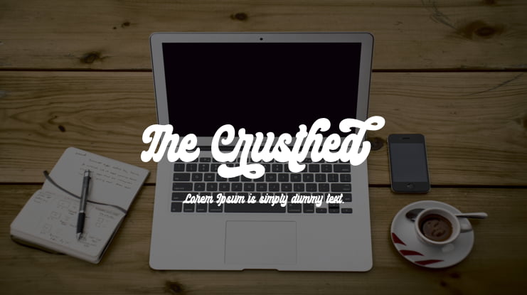 The Crusthed Font