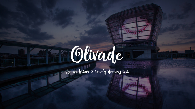Olivade Font