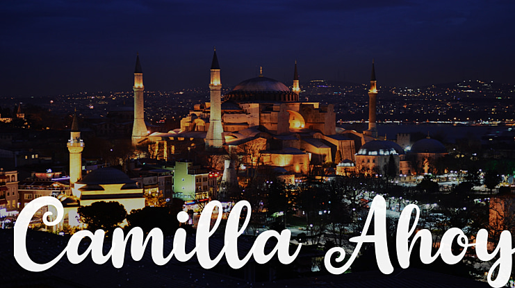 Camilla Ahoy Font