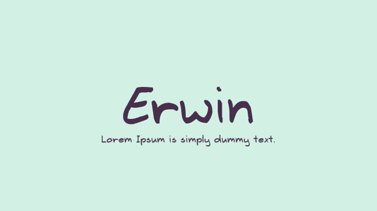 Erwin Font